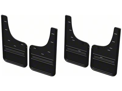No-Drill Mud Flaps; Front and Rear (19-24 RAM 1500, Excluding TRX)