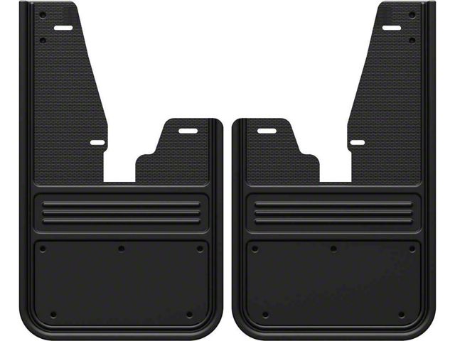 No-Drill Mud Flaps; Front (09-18 RAM 1500 w/ OE Fender Flares)