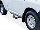 Octagon Tube Drop Style Nerf Side Step Bars; Black (09-18 RAM 1500 Regular Cab)