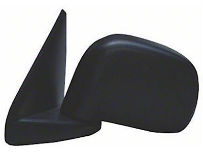OE Certified Replacement Manual Non-Heated Side Mirror; Driver Side (02-08 RAM 1500)