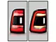 OE Rebel Style LED Tail Light; Black Housing; Red/Clear Lens; Driver Side (19-24 RAM 1500 w/ Factory LED Tail Lights & w/o Blind Spot Sensors)