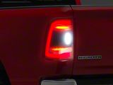 OE Rebel Style LED Tail Light; Black Housing; Red/Clear Lens; Driver Side (19-24 RAM 1500 w/ Factory LED Tail Lights & Blind Spot Sensors)