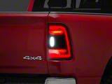 OE Rebel Style LED Tail Light; Black Housing; Red/Clear Lens; Passenger Side (19-24 RAM 1500 w/ Factory LED Tail Lights & Blind Spot Sensors)