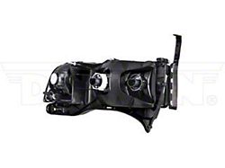 OE Style Headlight; Chrome Housing; Clear Lens; Driver Side (99-01 RAM 1500 Sport)
