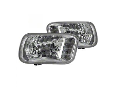 OE Style Replacement Fog Lights; Clear (09-12 RAM 1500)