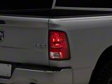 OE Style Tail Lights; Chrome Housing; Red Lens (09-18 RAM 1500 w/ Factory Halogen Tail Lights)