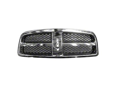 OE Certified Replacement Upper Replacement Grille; Chrome (09-12 RAM 1500)