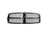 OE Certified Replacement Upper Replacement Grille Shell; Black (02-05 RAM 1500)