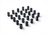 OEM Factory Style Black Lug Nut Kit; M14 x 1.5; Set of 24 (19-26 RAM 1500)