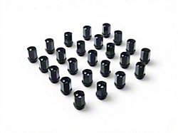 OEM Factory Style Black Lug Nut Kit; M14 x 1.5; Set of 24 (19-26 RAM 1500)