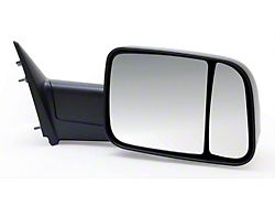 OEM Style Extendable Manual Towing Mirror; Passenger Side (09-12 RAM 1500)