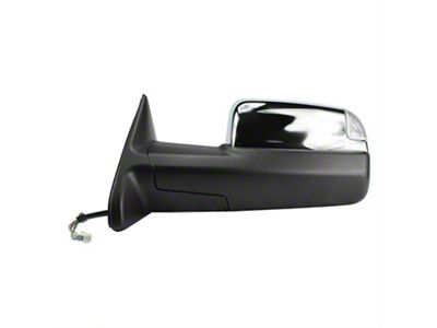OEM Style Extendable Powered Towing Mirror; Passenger Side (09-12 RAM 1500)