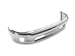 OEM Style Lower Front Bumper; Not Pre-Drilled for Front Parking Sensors; Chrome (13-18 RAM 1500)