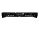 OEM Style Steel Rear Bumper; Not Pre-Drilled for Backup Sensors; Black (09-18 RAM 1500 w/o Factory Dual Exhaust)