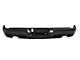 OEM Style Steel Rear Bumper; Not Pre-Drilled for Backup Sensors; Black (09-18 RAM 1500 w/ Factory Dual Exhaust)