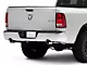 OEM Style Steel Rear Bumper; Not Pre-Drilled for Backup Sensors; Chrome (09-18 RAM 1500 w/ Factory Dual Exhaust)