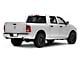OEM Style Steel Rear Bumper; Not Pre-Drilled for Backup Sensors; Chrome (09-18 RAM 1500 w/ Factory Dual Exhaust)