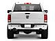 OEM Style Steel Rear Bumper Shell; Pre-Drilled for Backup Sensors; Chrome (09-18 RAM 1500 w/ Factory Dual Exhaust)