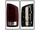OEM Style Tail Lights; Chrome Housing; Red Smoked Lens (02-06 RAM 1500)