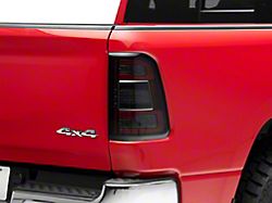 OLED Tail Lights; Black Housing; Smoked Lens (19-24 RAM 1500 w/ Factory Halogen Tail Lights)