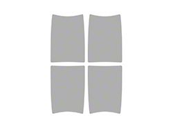 Paint Protection PPF Pre-Cut Kit; Door Handles; Gloss (19-23 RAM 1500 Big Horn Crew Cab, Lone Star Crew Cab, Tradesman Crew Cab)