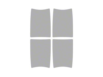 Paint Protection PPF Pre-Cut Kit; Door Handles; Gloss (19-25 RAM 1500 Big Horn Crew Cab, Lone Star Crew Cab, Tradesman Crew Cab)