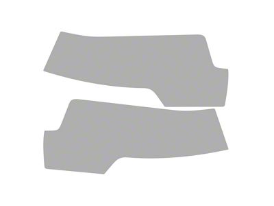 Paint Protection PPF Pre-Cut Kit; Mirrors; Gloss (21-24 RAM 1500 TRX)