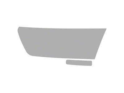 Paint Protection PPF Pre-Cut Kit; Passenger Side Headlight; Gloss (19-24 RAM 1500 Big Horn Crew Cab, Lone Star Crew Cab, Tradesman Crew Cab)