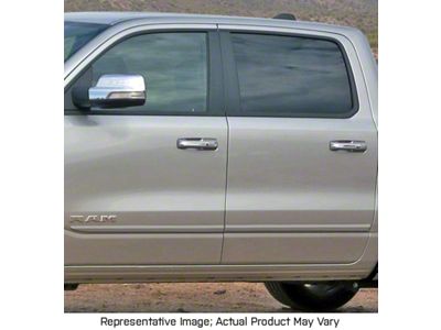 Painted Body Side Molding; Delmonico Velvet Red Pearl (19-25 RAM 1500 Crew Cab)