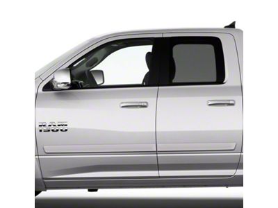 Painted Body Side Molding; Patriot Blue Pearl (09-18 RAM 1500 Quad Cab)