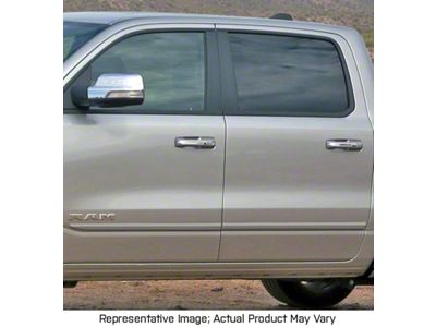 Painted Body Side Molding; Patriot Blue Pearl II (19-24 RAM 1500 Crew Cab)