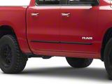 Painted Body Side Molding with Black Insert; Black (19-25 RAM 1500 Crew Cab)