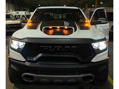 Pillar LED Lights with Mounting Brackets and DIY Wiring Harness (19-25 RAM 1500)