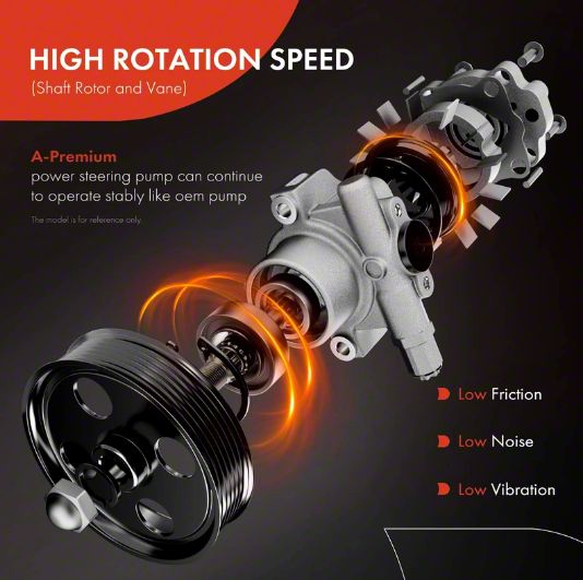 Power Steering Conversion Pump W/Fuel Tank For 02 03 04 05 06 07 Dodge Ram 1500