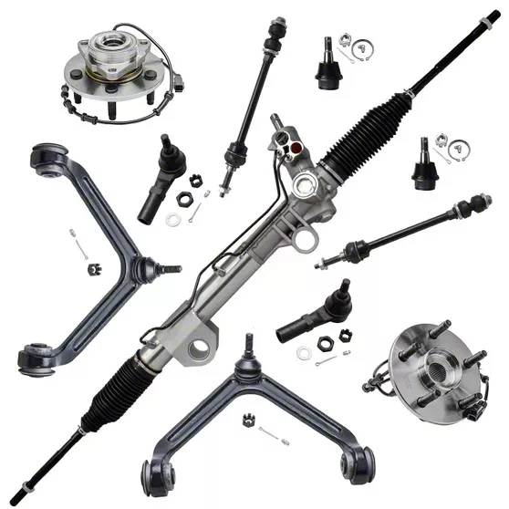 RAM 1500 Power Steering Rack and Pinion with Front Upper Control Arms