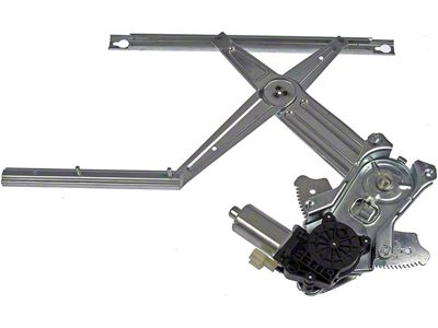 Power Window Motor and Regulator Assembly; Rear Driver Side (02-09 RAM 1500 Quad Cab)