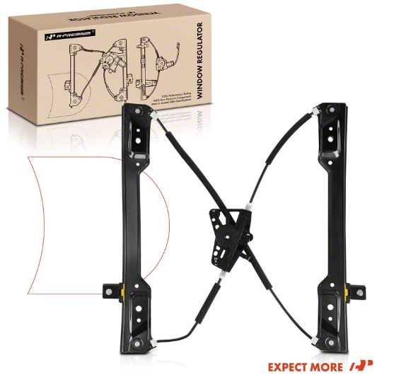 thumbnail image 2 of Front Left Power Window Regulator (No Motor) For Dodge Ram 1500 (2011-12) & 2500 (2009-10) 2 of 5