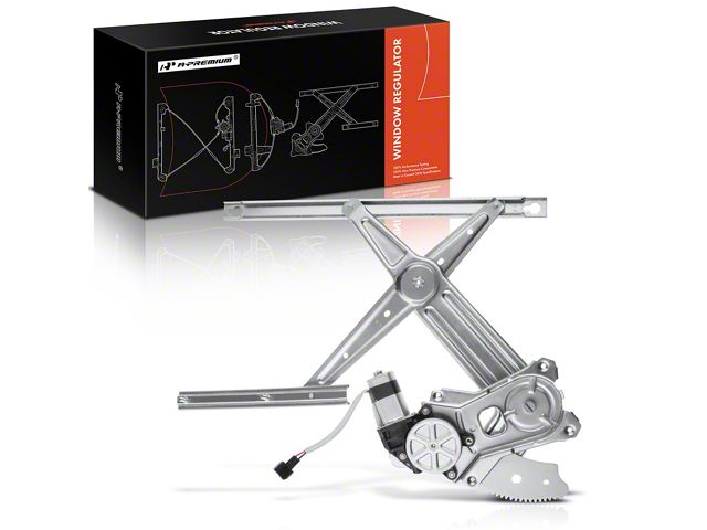 06 Ram Window Controller Rear RAM 1500 Power Window Regulator with Motor; Rear Driver Side (02-08 RAM ...