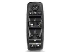 Power Window Switch; Front Driver Side (14-15 RAM 1500 Quad Cab, Crew Cab w/ Power Folding Mirrors)