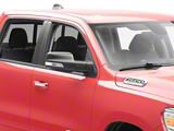 Powered Heated Auto-Fold Mirror with BSD, Puddle Light and Turn Signal; Textured Black; Passenger Side (19-25 RAM 1500)