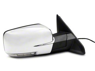 Passenger Side Power Mirror Non-Towing, Folding, Heated And Chrome Replacement For Ram 1500 P/U 2014-2018 | For Ram 2500 Pickup 2014-2017 With Memory Puddle Light Signal Light And Temperature Sensor - Foto 6