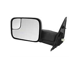 Powered Heated Manual Extended Mirror; Driver Side (02-08 RAM 1500)