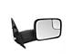 Powered Heated Manual Extended Mirror; Passenger Side (02-08 RAM 1500)