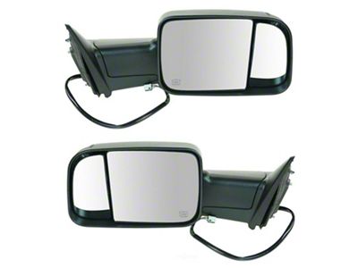 Powered Heated Manual Folding Towing Mirrors (2012 RAM 1500)