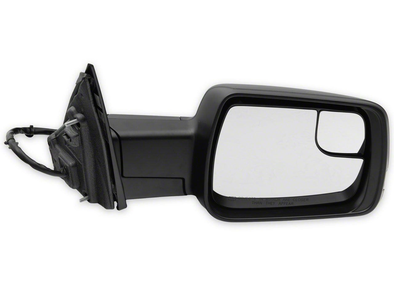 Power Heated Memory Turn Signal Mirror – Gloss Black Passenger Right RH For Honda Pilot – AM Autoparts