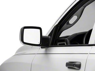 Left Driver Side Power Non-Folding View Mirror Chrome/Flat Black - Foto 7