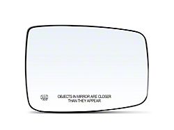 Powered Heated Mirror Glass; Passenger Side (09-22 RAM 1500 w/o Towing Package)