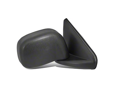 Powered Heated Mirror; Passenger Side; Black (02-08 RAM 1500)