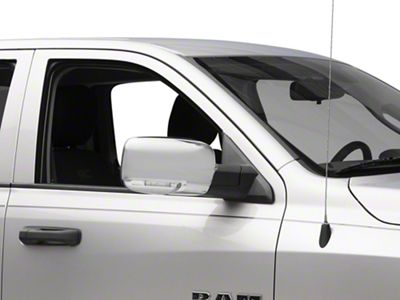 Powered Heated Mirror; Passenger Side; Chrome (13-18 RAM 1500)