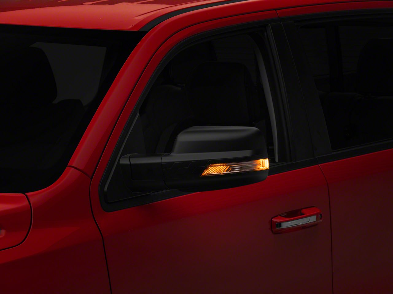 RAM 1500 Powered Heated Memory Power Folding Mirrors with Blind Spot